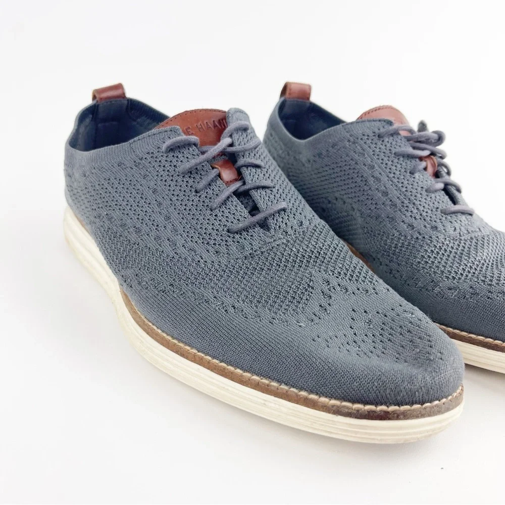 Cole Haan Men's 2.Zerogrand Stitchlite Gray Oxford Size 10
